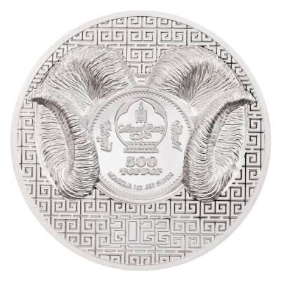 Magnificent Argali 2022 1 Ons 31.10 Gram Gümüş Sikke Coin (999.0) - 2