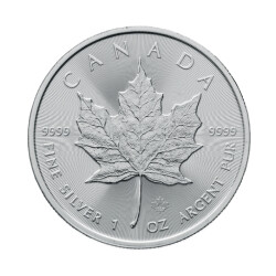 Maple Leaf (2023) 1 Ons Gümüş Sikke Coin (999.9) - AgaKulche