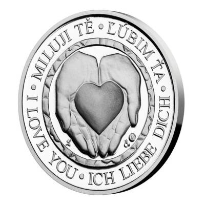 Medal From Love Proof 10 Gram Gümüş Sikke Coin (999.0) - 2