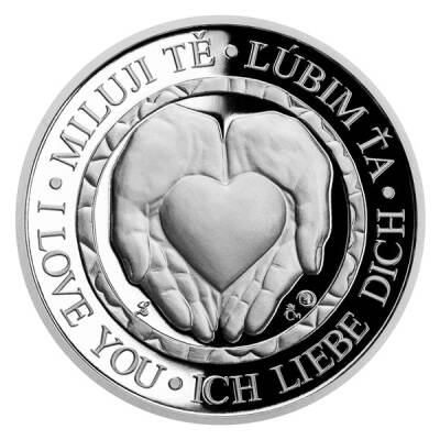  Medal From Love Proof 10 Gram Silver Coin 999 - 1
