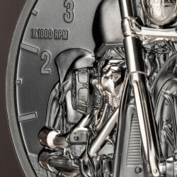 Motorbike Ride On 2024 2 Ons 62.20 Gram Gümüş Sikke Coin (999.9) - 5