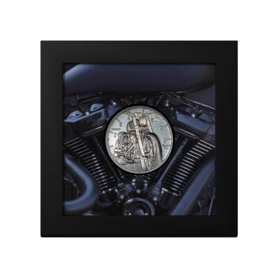 Motorbike Ride On 2024 2 Ons 62.20 Gram Gümüş Sikke Coin (999.9) - 6