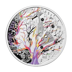 Music Tree 2023 17.5 Gram Gümüş Sikke Coin (999.0) - 1