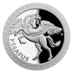 Mythical Creatures Pegasus Proof 1 Oz Silver Coin 999 - 1