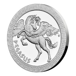Mythical Creatures Pegasus Proof 1 Oz Silver Coin 999 - 2