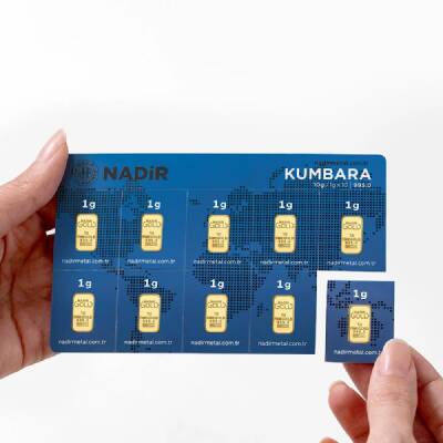 Nadir Kumbara 10 X 1 Gram (995) 24K Gold Bar - 3