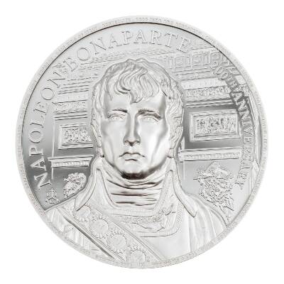 Napoleon 200. Anniversary 1 Ounce 31.10 Gram Silver Coin (999.0) - 1