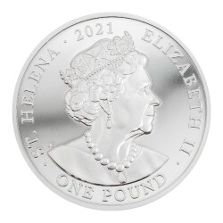 Napoleon 200. Anniversary 1 Ounce 31.10 Gram Silver Coin (999.0) - 2