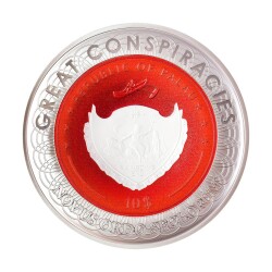 New World Order Great Conspiracie 2021 2 Ons 62.20 Gram Gümüş Sikke Coin (999.0) - 2
