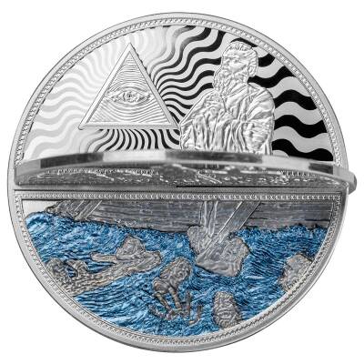 AgaKulche Noah's Ark Case 5$ 2 Ons Gümüş Sikke Coin (999.0) - 2