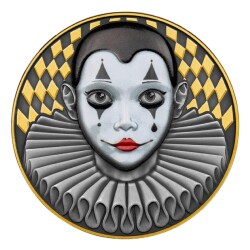 Pierrot 2023 2 Ons 62.20 Gram Gümüş Sikke Coin (999.0) - 1