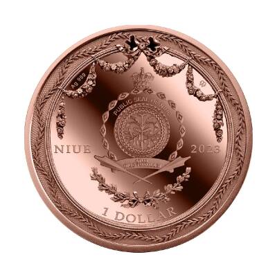 Pocket Clock 2023 1 Ons 31.10 Gram Gümüş Sikke Coin (999.0) - 2