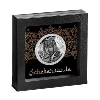 Scheherazade One Thousand And One Nights 2023 2 Ons 62.20 Gram Gümüş Sikke Coin (999.0) - 3