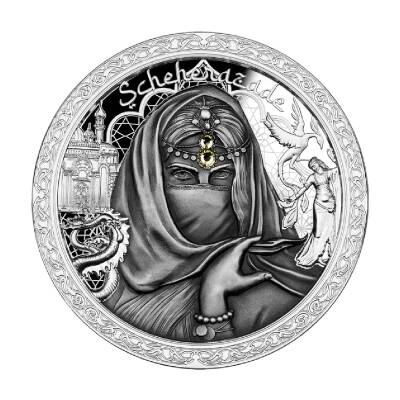 Scheherazade One Thousand And One Nights 2023 2 Ounce 62.20 Gram Silver Coin (999.0) - 1