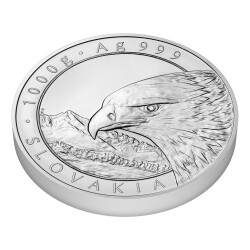 Silver One-KG Bullion Coin Eagle 2022 stand (Ag 999/1000 g /90mm/st) - 3