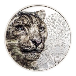 Snow Leopard 2024 1 Ons 31.10 Gram Gümüş Sikke Coin (999.9) - 1