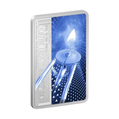 Space The Final Frontier Star Trek 2024 1 Ons 31.10 Gram Gümüş Sikke Coin (999.0) - 1