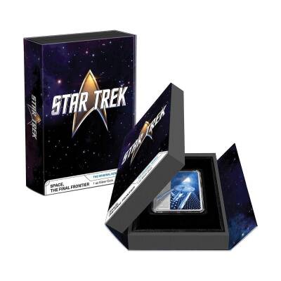 Space The Final Frontier Star Trek 2024 1 Ons 31.10 Gram Gümüş Sikke Coin (999.0) - 3