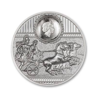 Sparta Silver 2023 1 Ons 31.10 Gram Gümüş Sikke Coin (999.0) - 3