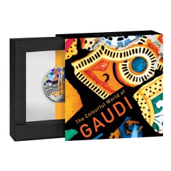  The Colorful World of Gaudi II 2023 1 Ons 31.10 Gram Gümüş Sikke Coin (999.0) - 3