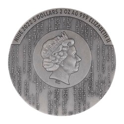 The Matrix 2023 2 Ounce 62.20 Gram Silver Coin (999.0) - 2