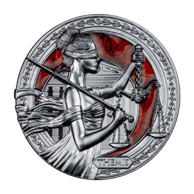 Themis 2022 1 Ons 31.10 Gram Gümüş Sikke Coin (999.0) - 1