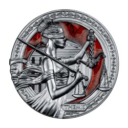 Themis 2022 1 Ounce 31.10 Gram Silver Coin (999.0) - 1