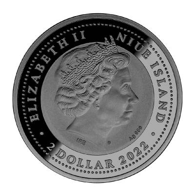 Themis 2022 1 Ounce 31.10 Gram Silver Coin (999.0) - 2