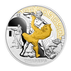 Theseus 2024 1 Ons 31.10 Gram Gümüş Sikke Coin (999.0) - 1