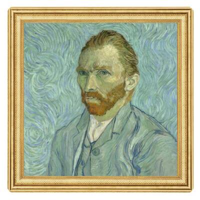 Vincent van Gogh Self Portrait 2023 2 Ons 62.20 Gram Gümüş Sikke Coin (999.0) - 1