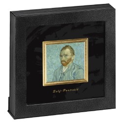 Vincent van Gogh Self Portrait 2023 2 Ons 62.20 Gram Gümüş Sikke Coin (999.0) - 4