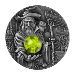 Wizard 2023 2 Ons 62.20 Gram Gümüş Sikke Coin (999.0) - 1
