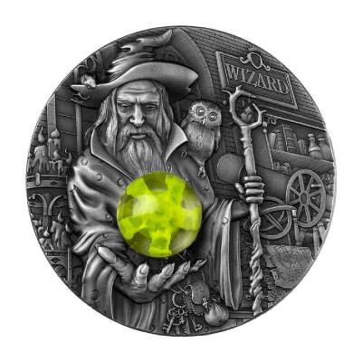 Wizard 2023 2 Ons 62.20 Gram Gümüş Sikke Coin (999.0) - 1