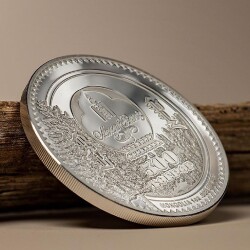Woodland Spirits Chipmunk 2023 1 Ounce 31.10 Gram Silver Coin (999.0) - 4