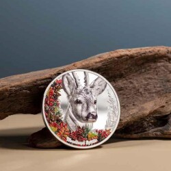 Woodland Spirits Deer 2022 1 Ons 31.10 Gram Gümüş Sikke Coin (999.0) - 3